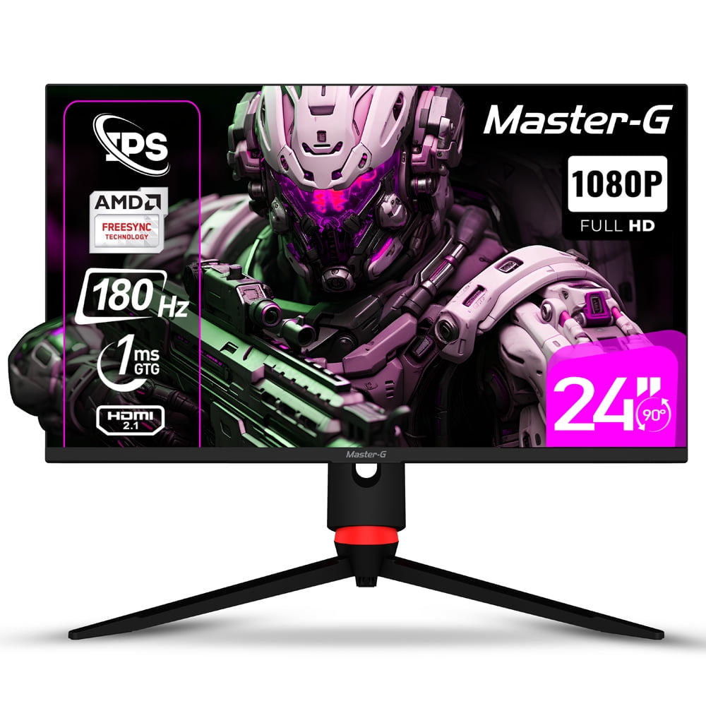 Monitor Gamer 24"" Fhd Ips Pivote 90 180Hz 1Ms Mgmg2440