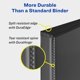 thumbnail image 4 of Binder Avery Heavy-Duty View, 3 anillas, 2, papel negro de 8.5 x 11 pulgadas, 4 of 9