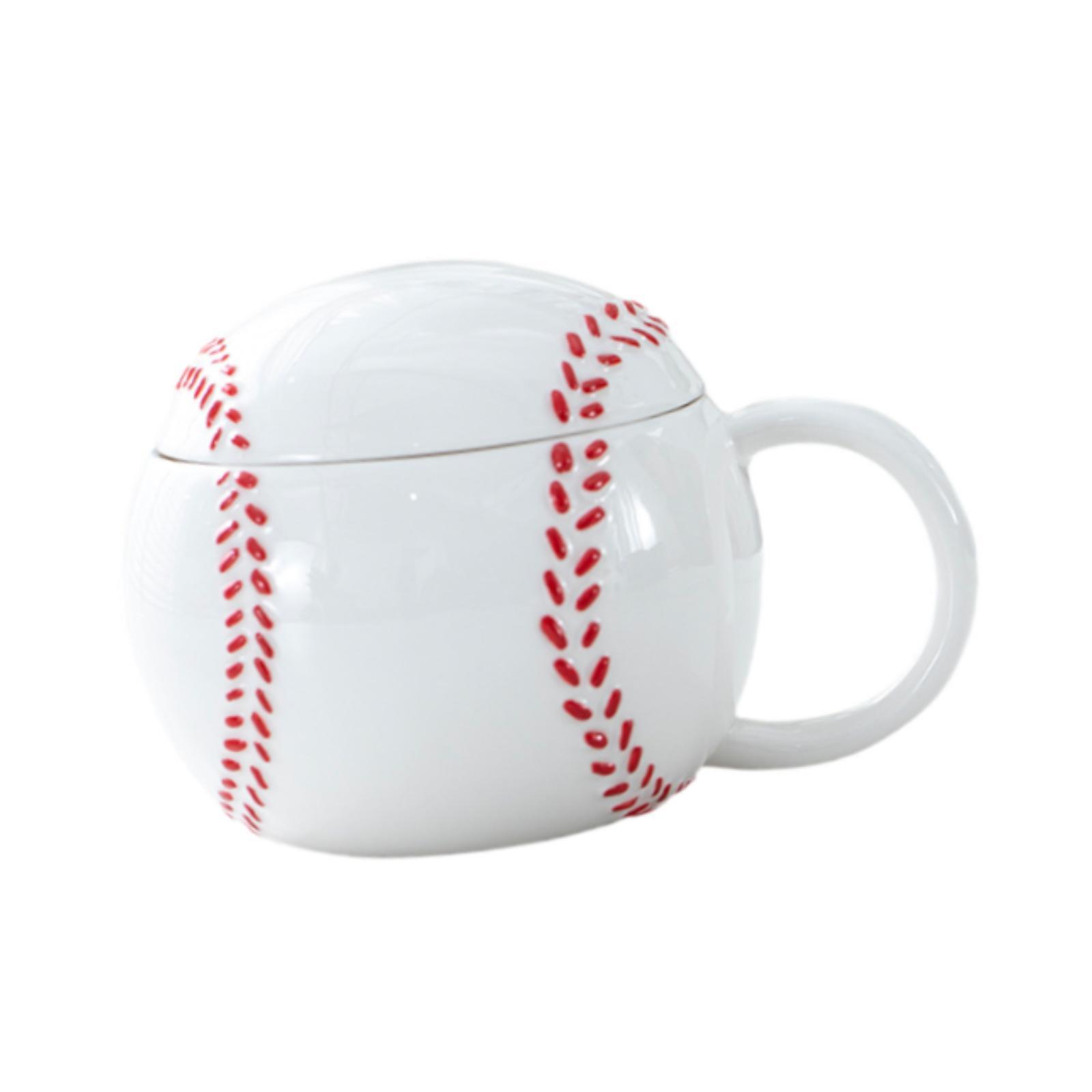 Magideal - Regalos De La Taza De Béisbol De La Cafetería Para Entrenadores La Taza De Té De Los Fanáticos De La Taza De Fútbol De Café Café Con Leche Para Niños