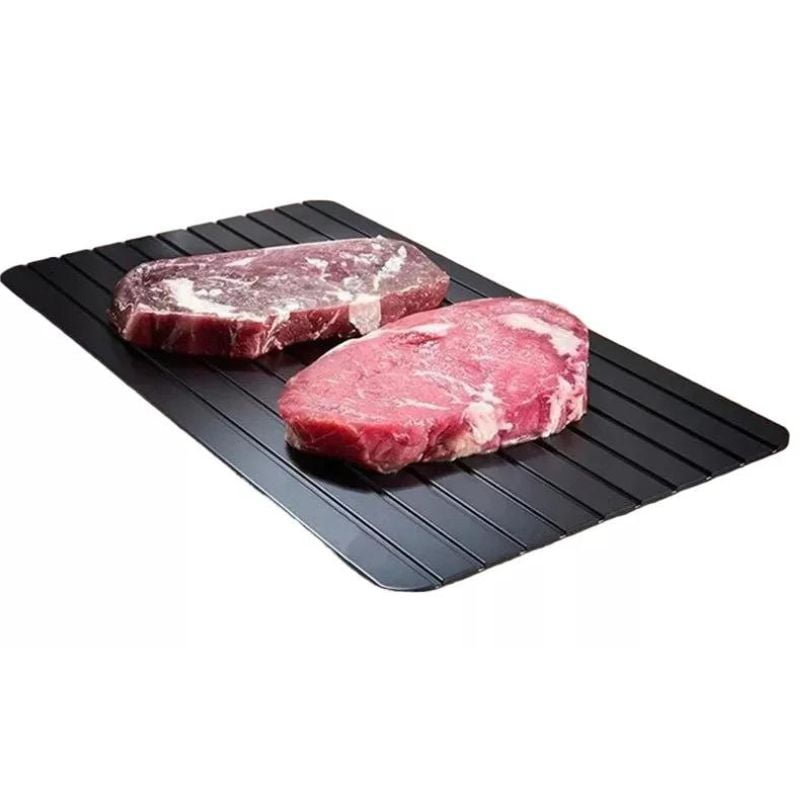 Leon Import - Bandeja Para Descongelar Rápido Tabla De Aluminio Para Carnes