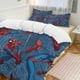 thumbnail image 3 of Spider-Man 3 Piece Sets Full/Queen Size - Reversible Microfiber Quilts with 2 Shams Soft Lightweight Bedspread Coverlet Comforter for All Season Bed Sheets, 3 of 5