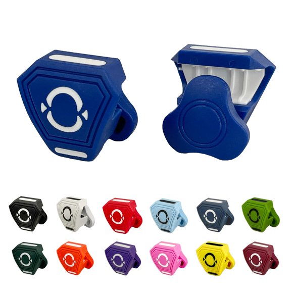 Clips para Visera O SHIELD de Ajuste Amplio – Azul Real