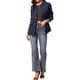 thumbnail image 2 of INSPIRE CHIC Chaquetas Utilitarias para Mujeres de Regreso a Clases con Cintura de Cordón, Bolsillo con Solapa, Cremallera y Botones Azul Marino Talla S, 2 of 7