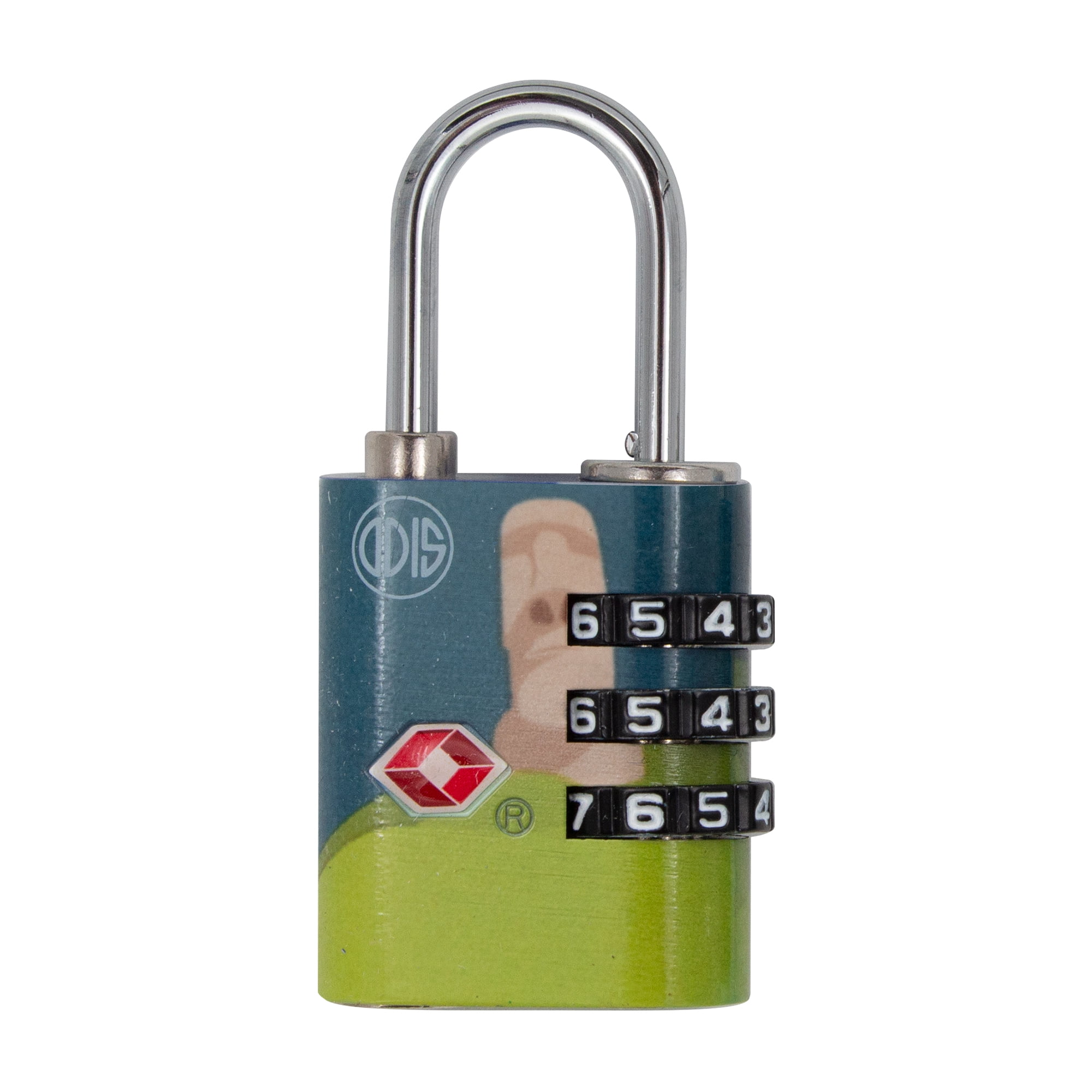 Candado Odis Tsa Viaje Maleta 30mm Combinación Línea Explora - Isla De Pascua