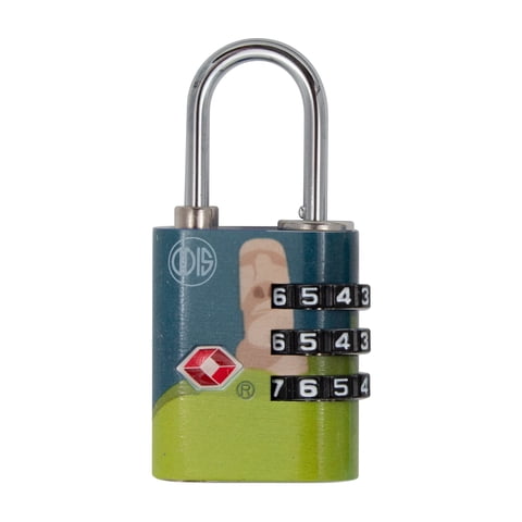 Candado Odis Tsa Viaje Maleta 30Mm Combinación Línea Explora - Isla De Pascua