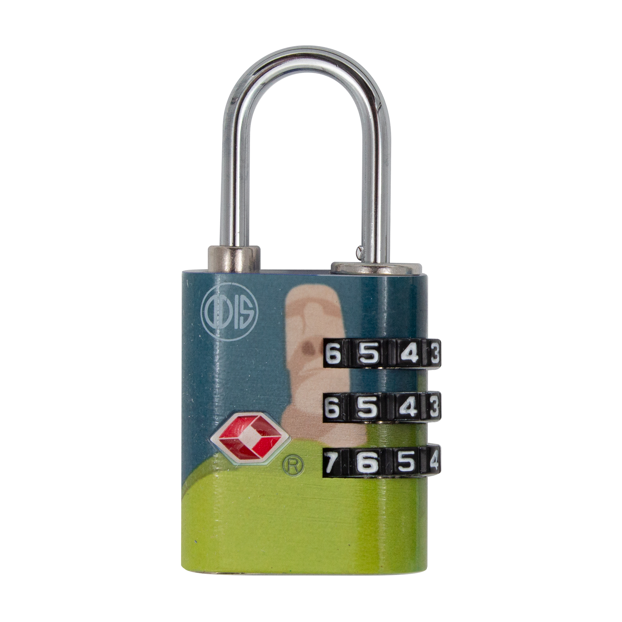 Candado Odis Tsa Viaje Maleta 30Mm Combinación Línea Explora - Isla De Pascua