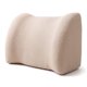 thumbnail image 1 of REGALWOVEN Almohada de Soporte Lumbar de Algodón para Uso en Interiores con Diseño Ergonómico para Comodidad Beige-Amarillo 17.7x7.5x11 pulgadas, 1 of 5