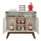 thumbnail image 4 of Aparador Buffet Berilo Blanco - Canela, 4 of 4
