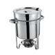 thumbnail image 4 of Chafer De Sopa Con Tapa De Olla, Soporte De Combustible, Olla De Sopa Para Banquete, Cocina, Boda, 4 of 5