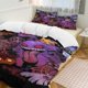 thumbnail image 1 of Gengar Bed Duvet Cover Funny Anime Cartoon Bedding Sets Lightweight 3 Piece Comforter Sets, 1 of 5