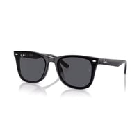 Gafas De Sol Ray-Ban Rb4420 Cuadradas Negras/Gris Oscuro 65 Mm