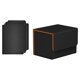 thumbnail image 5 of Caja De Baraja De Cartas Premium Para Caja De Naipes Coleccionables, Caja De Almacenamiento De Baraja, Color Negro Y Naranja, 5 of 5