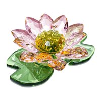 Bothyi - Figura De Loto Con Flores, Adorno Para Fiesta, Hogar, Armario, Dormitorio, Boda, Color Rosa