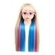 thumbnail image 5 of Cabeza de maniquí de entrenamiento, cabeza de muñeca de práctica de peinado para niños para trenzar cabello, modelo de cabeza de muñeca con soporte de Estilo B, 5 of 5