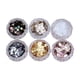 thumbnail image 3 of 6 Piezas De Lentejuelas Para Decoración De U?as Brillantes Para Mujeres Y Ni?as, Suministros Para Manualidades De Maquillaje, 3 of 5