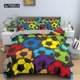 thumbnail image 1 of x1953 Bed SheetsToy Print Bedding Set Dot Building Blocks Comforter Cover Kids Boy Bed Cover Colorful Bricks Game Bedlinen Duvet Cover Set 3-Piece Bedding Set (1 Duvet Cover + 2 Pillow Shams) nj1953, 1 of 5