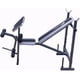thumbnail image 3 of Banco Multifuncional Centurfit Gym Pecho Bicep 5 En 1 Pesas Gris, 3 of 7