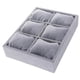 thumbnail image 1 of Velvet Stackable Jewelry Display Bandejas Showcase Bracelet Organizer Almacenamiento, 1 of 5