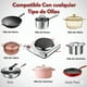 thumbnail image 4 of Cocina Cocinilla Eléctrica 1 Plato Acero Inoxidable Encimera 1000w Plateado, 4 of 11