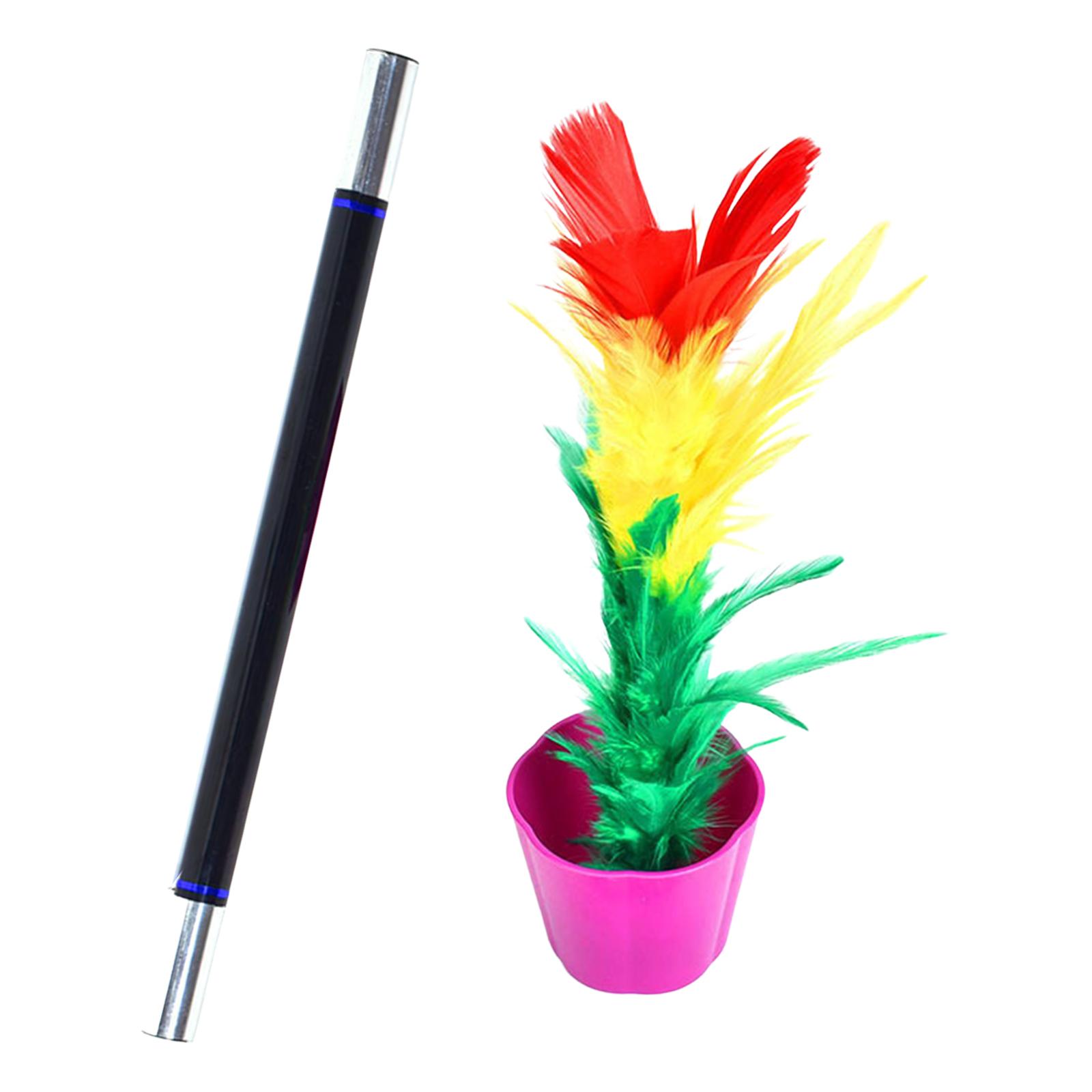 Magideal - Magic To Flower Performance Prop, Magic Trick Funny Toys, Magical Appearing Flower Regalo De Cumpleaños Para Niños Adultos Adolescentes Niños