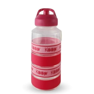 Disparo - Botella Keep Agua Big Bands Deportista Outdoor 1L Rosa