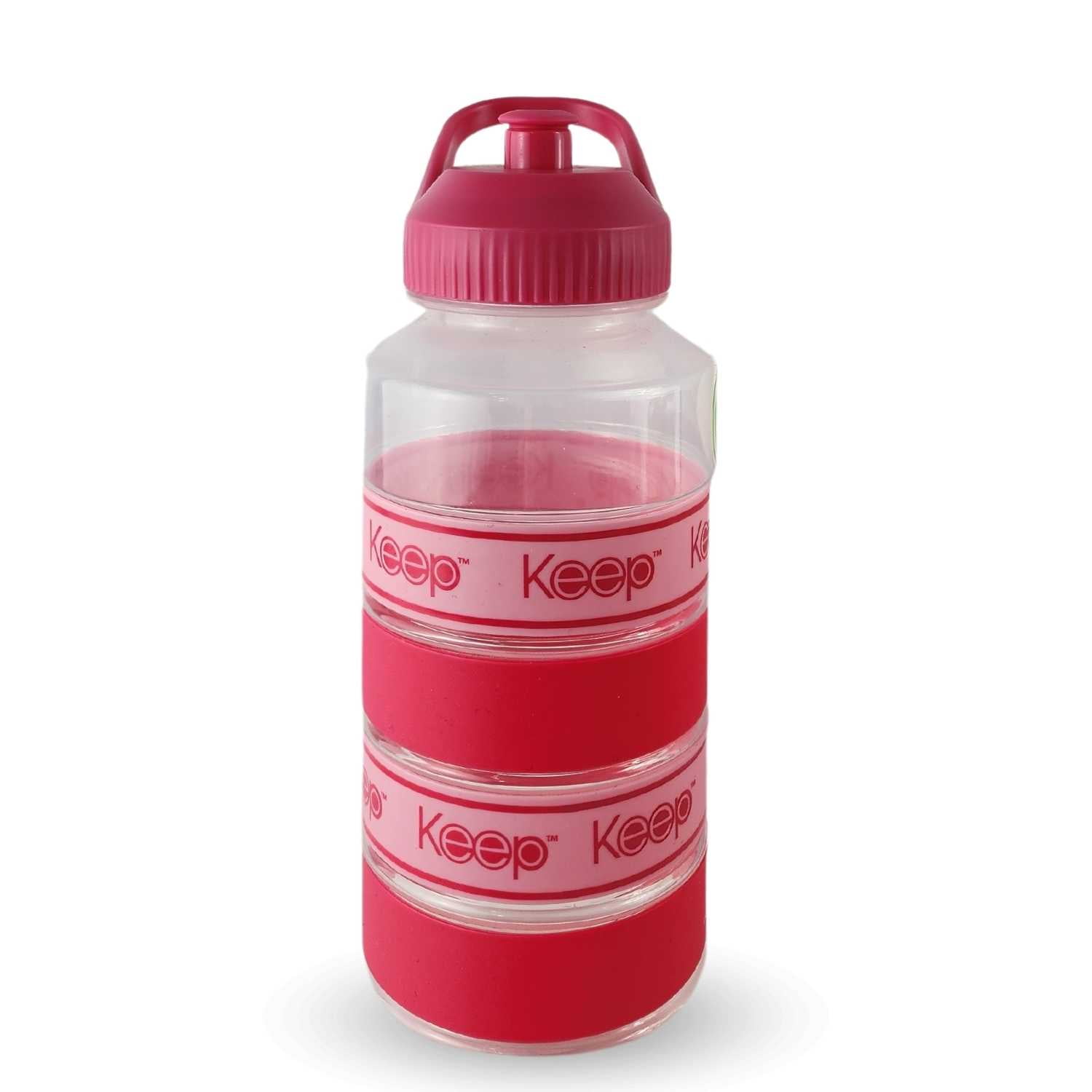 Disparo - Botella Keep Agua Big Bands Deportista Outdoor 1l Rosa