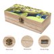 thumbnail image 3 of Alienígenas de Pizza Planet Caja Organizadora de Madera Rústica - Caja Decorativa Multifuncional para Escritorio, Hogar, Oficina, Joyas y Manualidades, 3 of 6