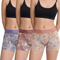 Bóxer Medio Mujer Algodón Pack 3 Colección Favs C1 Top