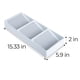 thumbnail image 3 of Organizador de especias Smart Design 39 × 15 × 5 cm Blanco/Gris, 3 of 7