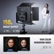 thumbnail image 3 of Panel de luz LED de video NEEWER AP150B 150W Bicolor 2500K-8500K, 3 of 9