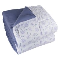 Andes - Plumon Microfibra Hoja Lila 2 Plazas