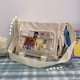 thumbnail image 2 of Get Ready for School with Our Kawaii Nylon Crossbody Bag - Spacious, Clear Pocket Front, and Includes Patch or Pins!, 2 of 4