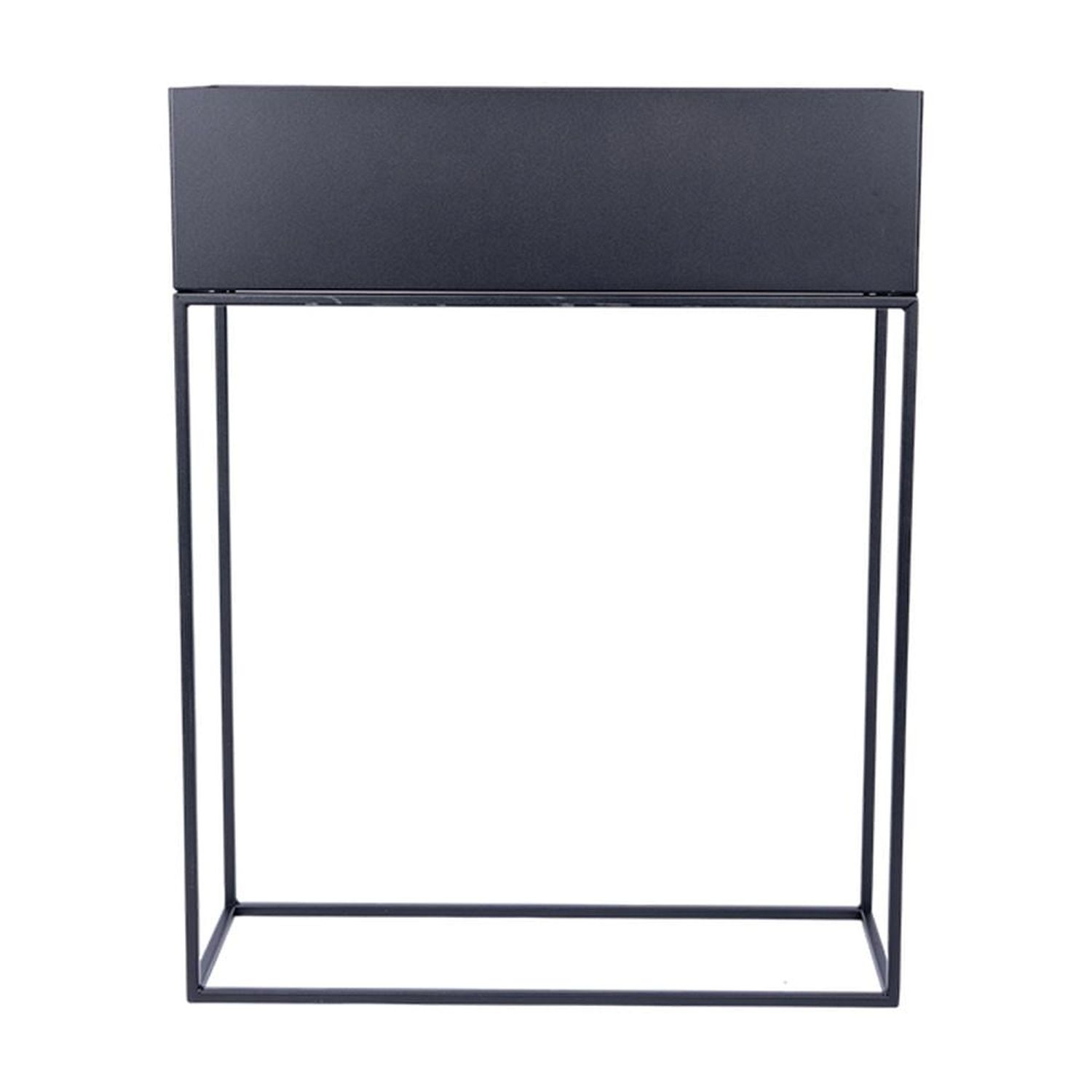 Macetero 55X20X70Cm Metal Negro Day Negro