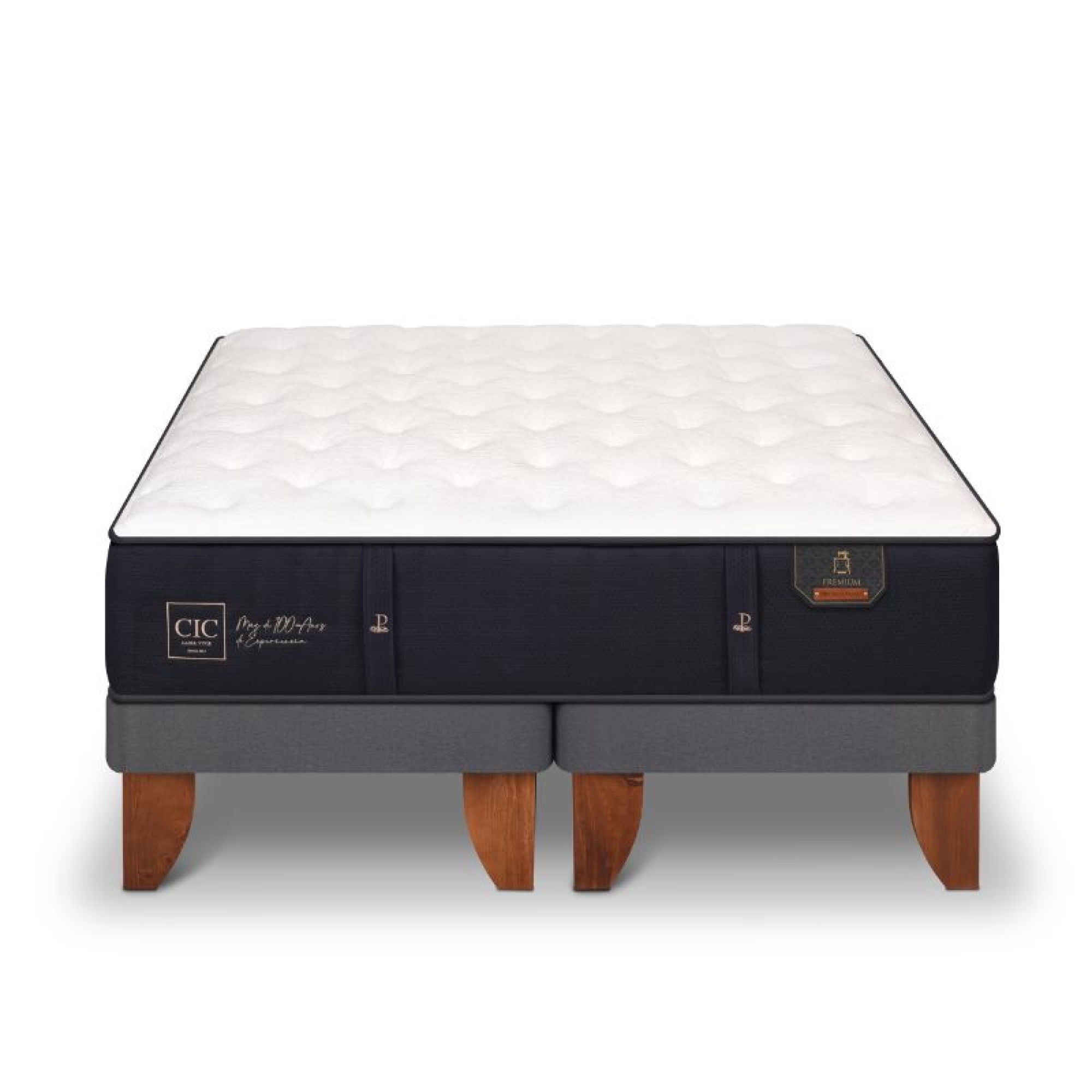 Cama Europea Premium King Base Dividida
