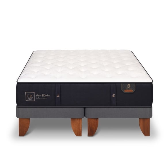 Cama Europea Premium 2 Plaza Base Dividida
