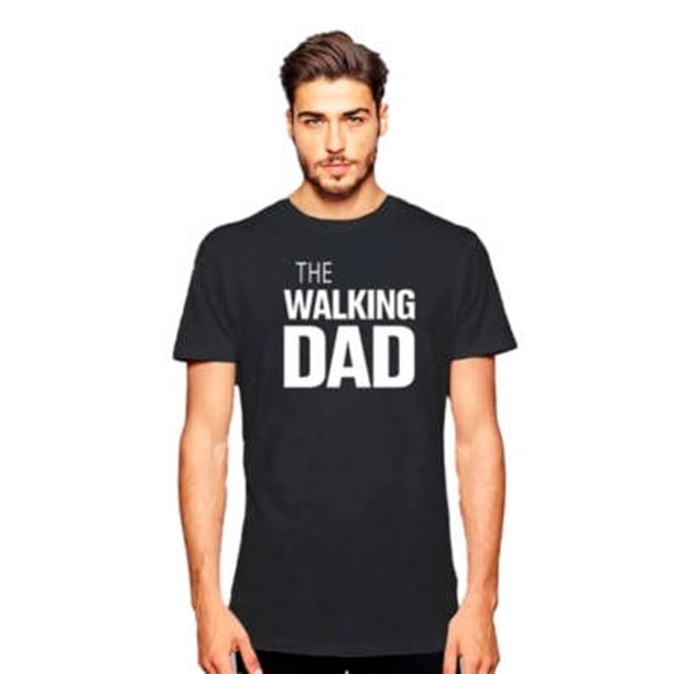 Polera Diseños The WalkingDad 01 Dia del Padre Papa Hombre