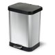 thumbnail image 1 of Papelera Glad GLD-74506 de acero inoxidable de 49 L con Clorox, 1 of 9