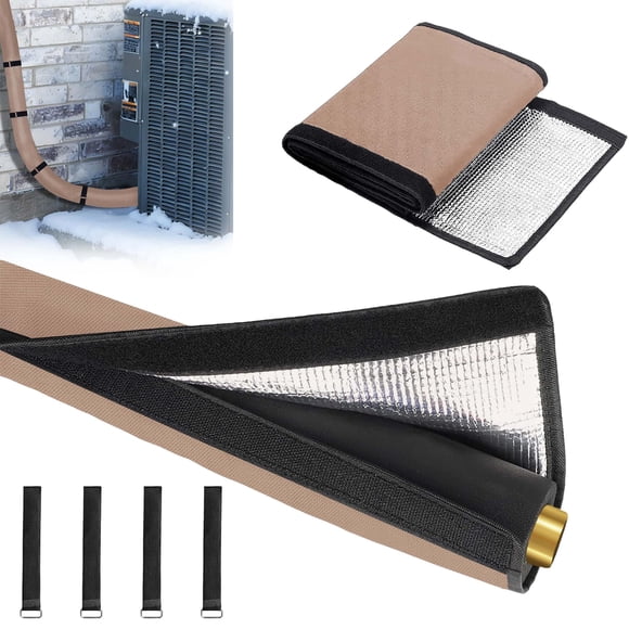 Cubierta aislante para tuberías COVERTIFY 183 cm impermeable marrón
