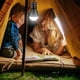 thumbnail image 3 of Lámpara LED para tienda de campaña, luz de emergencia, a pilas, impermeable, portátil, ideal para senderismo, pesca, camping, hogar y reparación de coches (paquete de 4), 3 of 8