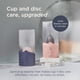 thumbnail image 2 of Vaporizador para copas menstruales Saalt Blue Dusk, compacto y portátil, 2 of 7