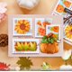thumbnail image 3 of Set de 4 plantillas Waffle Flower 13 cm x 16 cm – Cosecha, 3 of 9