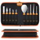 thumbnail image 1 of Kit para tallar calabazas CHRYZTAL Halloween con 10 herramientas de acero inoxidable, 1 of 6