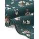 thumbnail image 5 of INSPIRE CHIC Blusa Floral para Mujer de Regreso a Clases Cuello Corazón Manga Corta Abullonada Top Peplum Fruncido Verde Oscuro M, 5 of 6