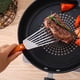 thumbnail image 3 of Conjunto de 2, tornero de espátula ranurada de acero inoxidable con mango de madera remachado, espátulas de metal profesionales Ideal para cocina Voltar Frición y parrilla, 3 of 3