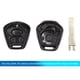 thumbnail image 4 of Carcasa de control remoto de 3 botones para Porsche Cayenne 911 996 Boxster 986, 4 of 7