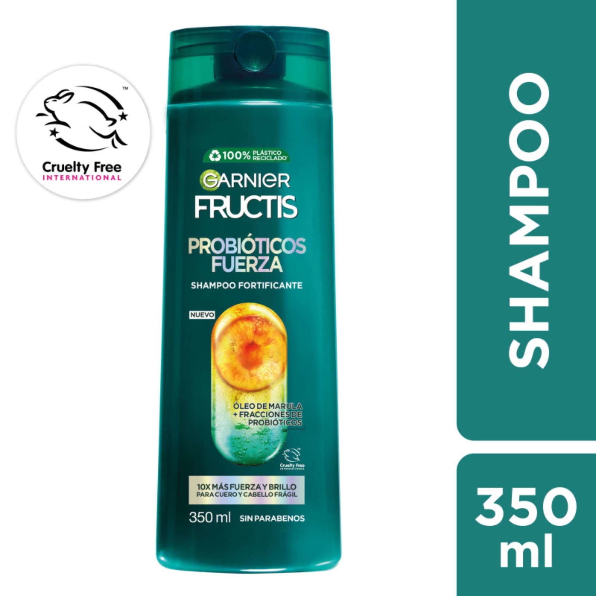 Shampoo Probióticos Fuerza 350 ml Garnier