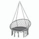 thumbnail image 3 of Hamaca Silla Columpio Algodón Gris 80 x 70 cm, 3 of 3