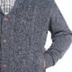 thumbnail image 3 of SWEATER CARDIGAN negro 3XL, 3 of 5