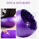 thumbnail image 4 of Pelota De Ejercicio Xl De 75 Cm Antiexplosión Para Yoga Y Fitness Color Morado, 4 of 7