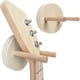 thumbnail image 1 of Samorillo [Paquete de 2] Soportes de Pared para Mini Guitarras y Ukeleles - Ganchos de Madera con Herrajes de Montaje - Instálalos en Minutos y Cuelga con Confianza, 1 of 5
